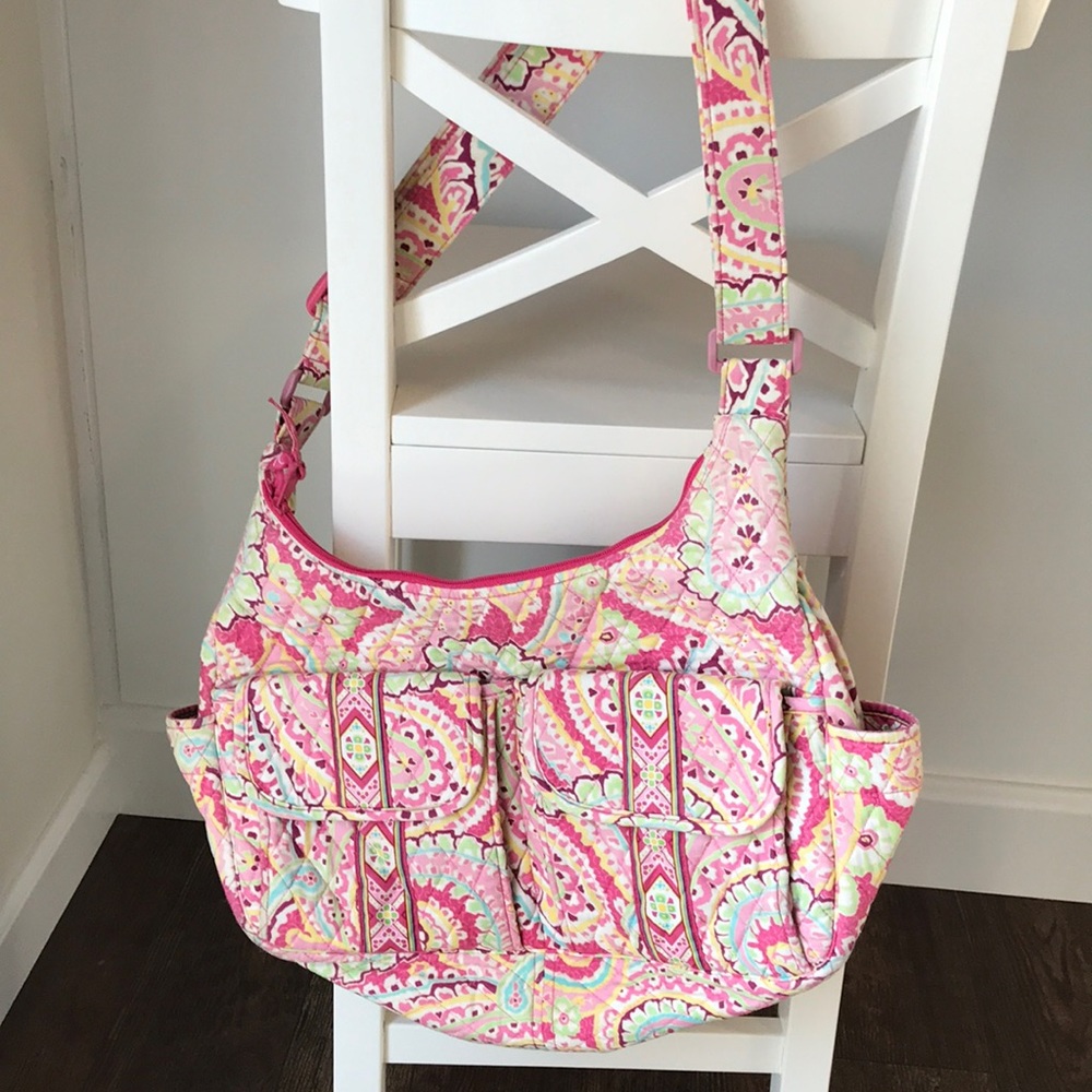 Vera Bradley Cargo Sling Crossbody Bag Capri Melon